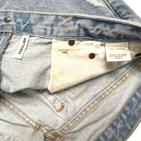 GRLFRND The Karolina High Waist Skinny Blue Jeans - Size 32 - Picture 6 of 16